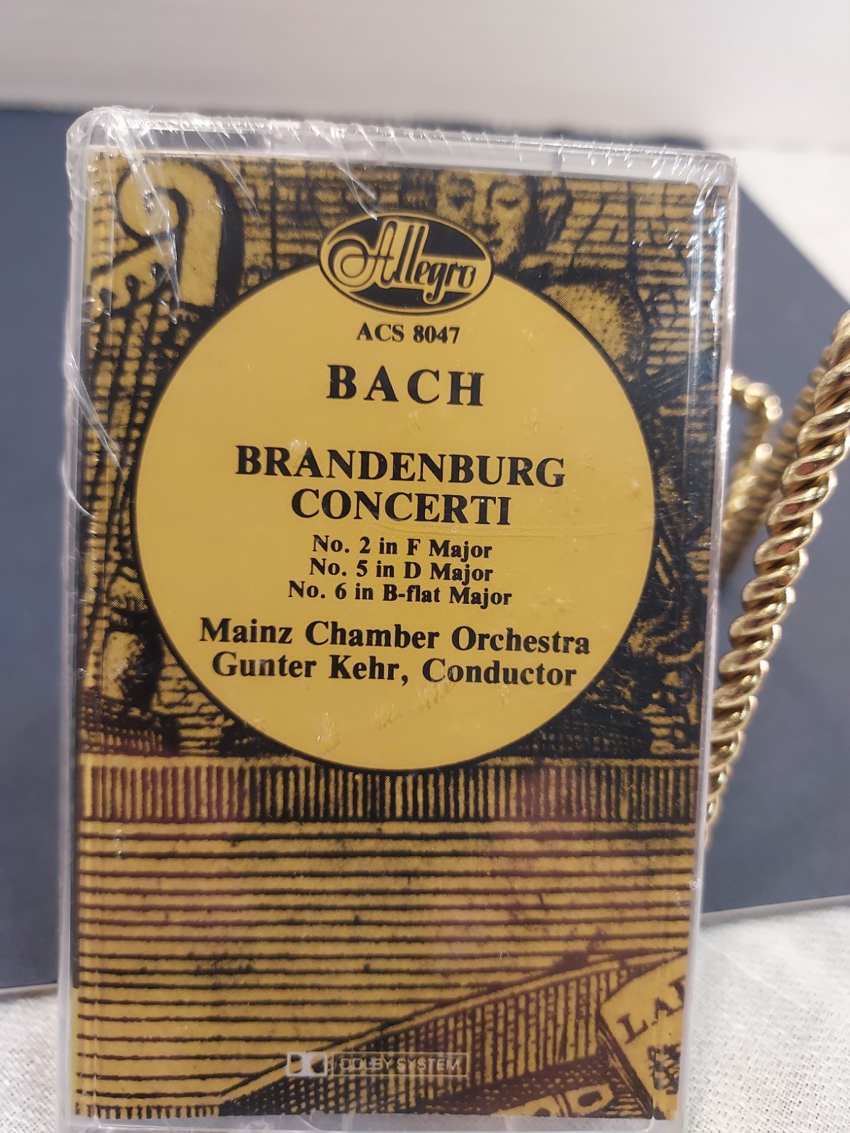 Allegro Bach Brandenburg Concerti Cassette New Sealed
