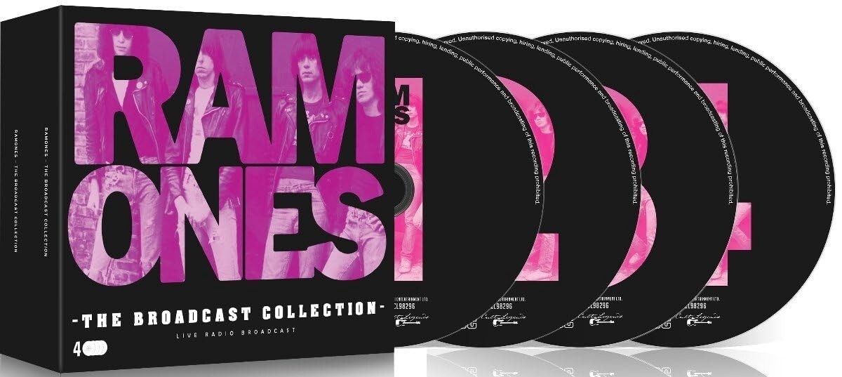 Ramones - The Broadcast Collection 1978-1995 4 CD Box Set - NEW