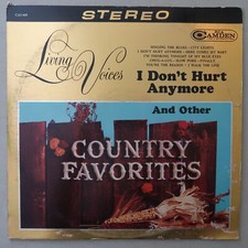 LIVING VOICES I DON'T HURT ANYMORE AND OTHER COUNTY FAVORITES VINYL LP RCA VG 90 picture