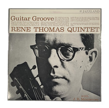 Rene Thomas ~ Guitar Groove ~ 1970's RI LP Jazzland J.R. Monterose NM~5 picture