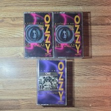 Ozzy Osbourne Live & Loud 2 Cassette Set Rare HTF OOP picture