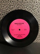 1979 SANDY KANE 45RPM 7” Single Bare With Me Records ”He Comes And...” (J155) picture