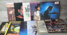 1970's & 80's Outlaw Country & Southern Rock Lot 13 LP's Original Vinyl Records picture