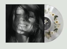 Ariana Grande - petal White Daisy Filled Vinyl LP *PRESALE* picture