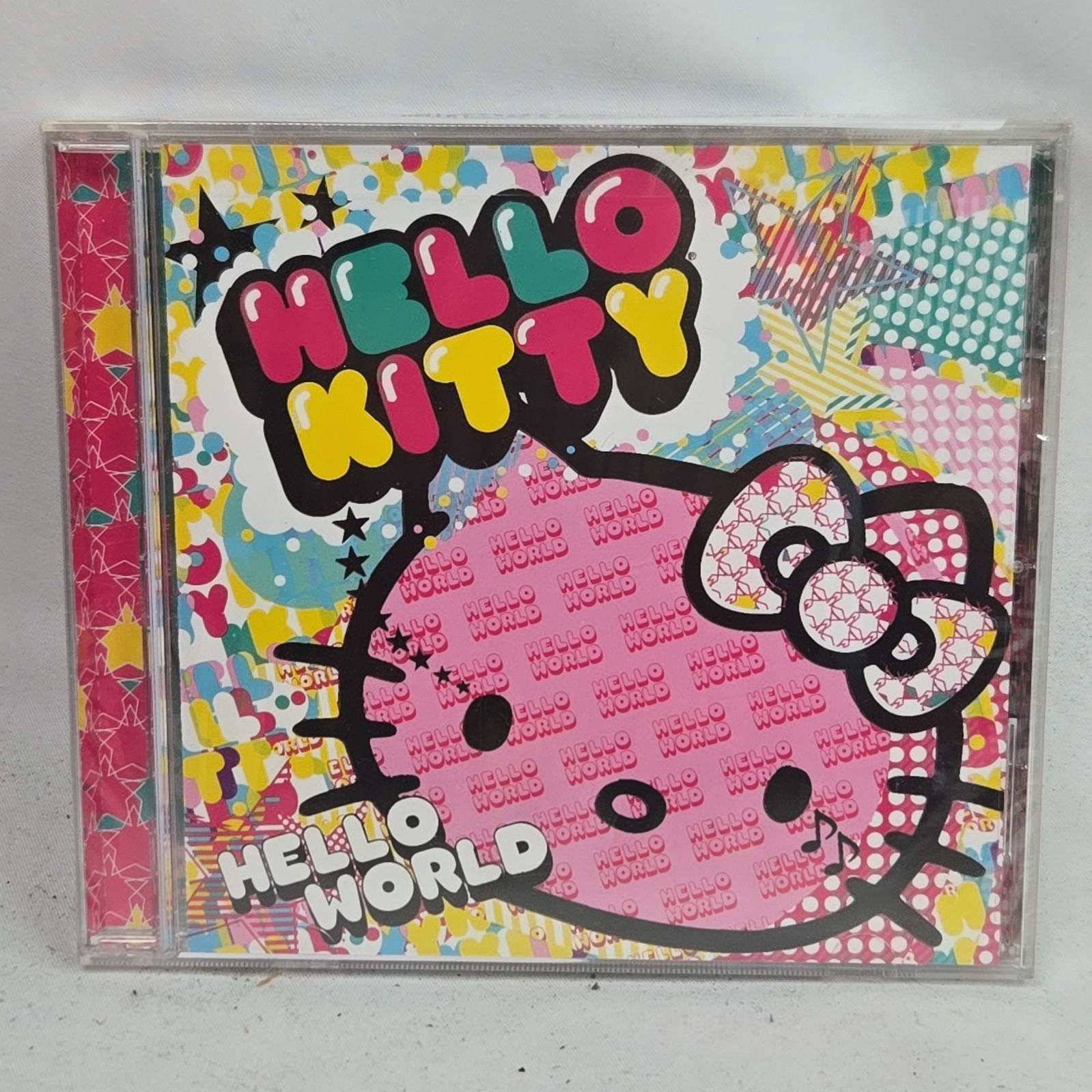 HELLO KITTY HELLO WORLD CD 2008 CHILDREN\'S POP SOUNDTRACK KAWAII SANRIO NEW