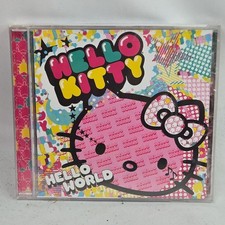 HELLO KITTY HELLO WORLD CD 2008 CHILDREN'S POP SOUNDTRACK KAWAII SANRIO NEW picture