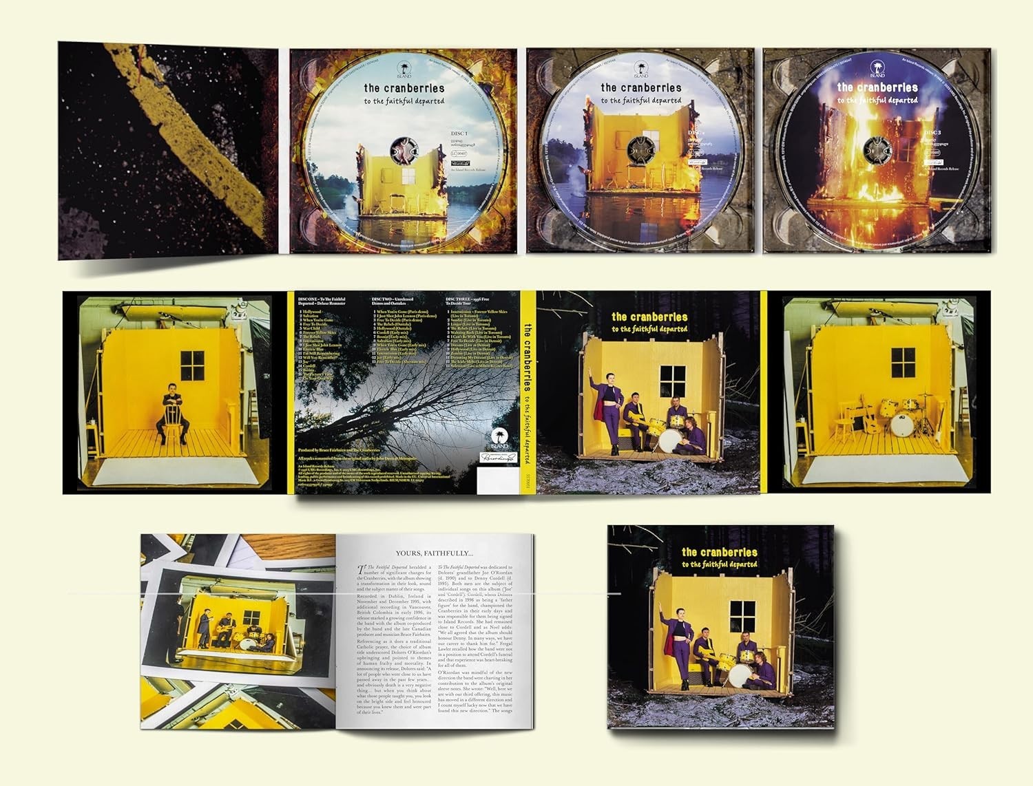 The Cranberries - To The Faithful Departed 3 CD Set - NEW
