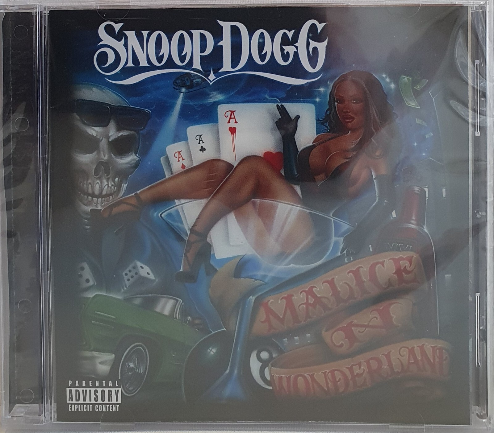 SNOOP DOGG - MALICE IN WONDERLAND  (OFFICIAL UKRAINIAN RELEASE) CD New, sealed