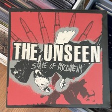 The Unseen State Of Discontent RED VINYL LP RECORD ALBUM NEW SEALED MINT 2005 picture
