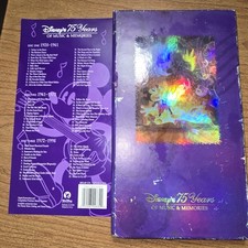 Disney's 75 Years of Music and Memories 1928 to 1998 3 CD Set Limited Edition picture