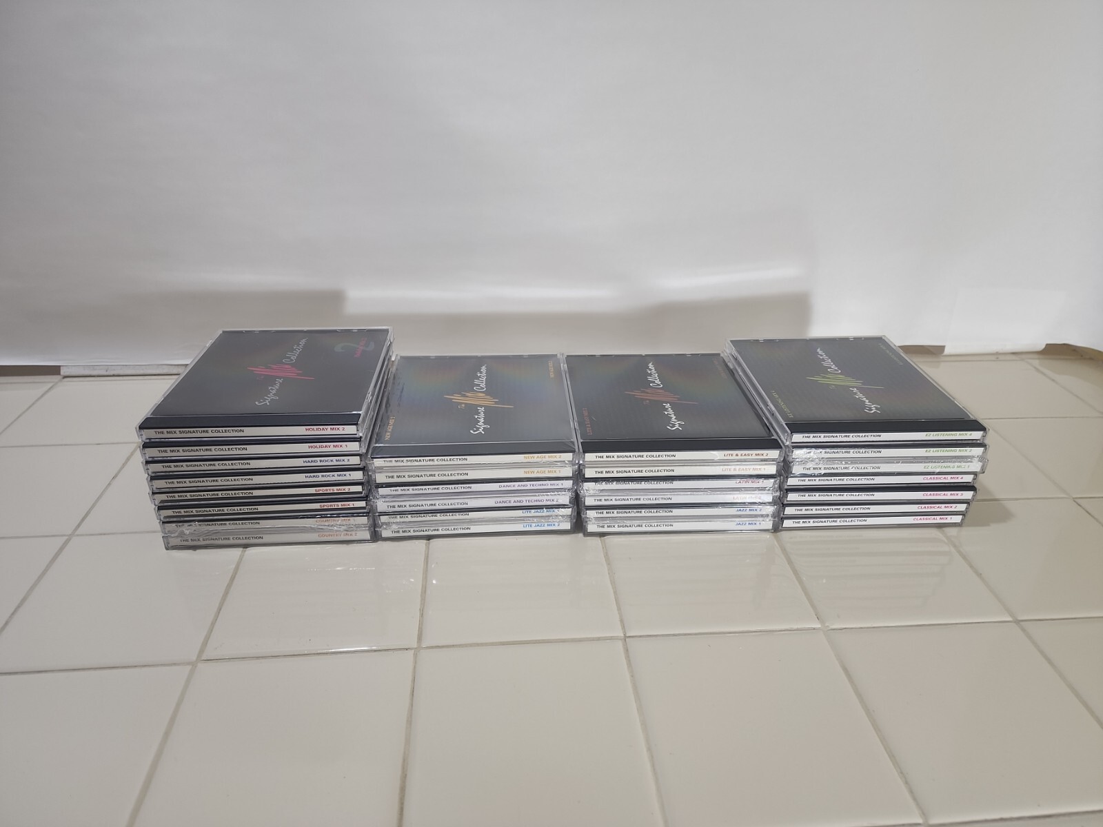 The Mix Signature Collection 27 CDs 14 Brand New Sealed Samples 