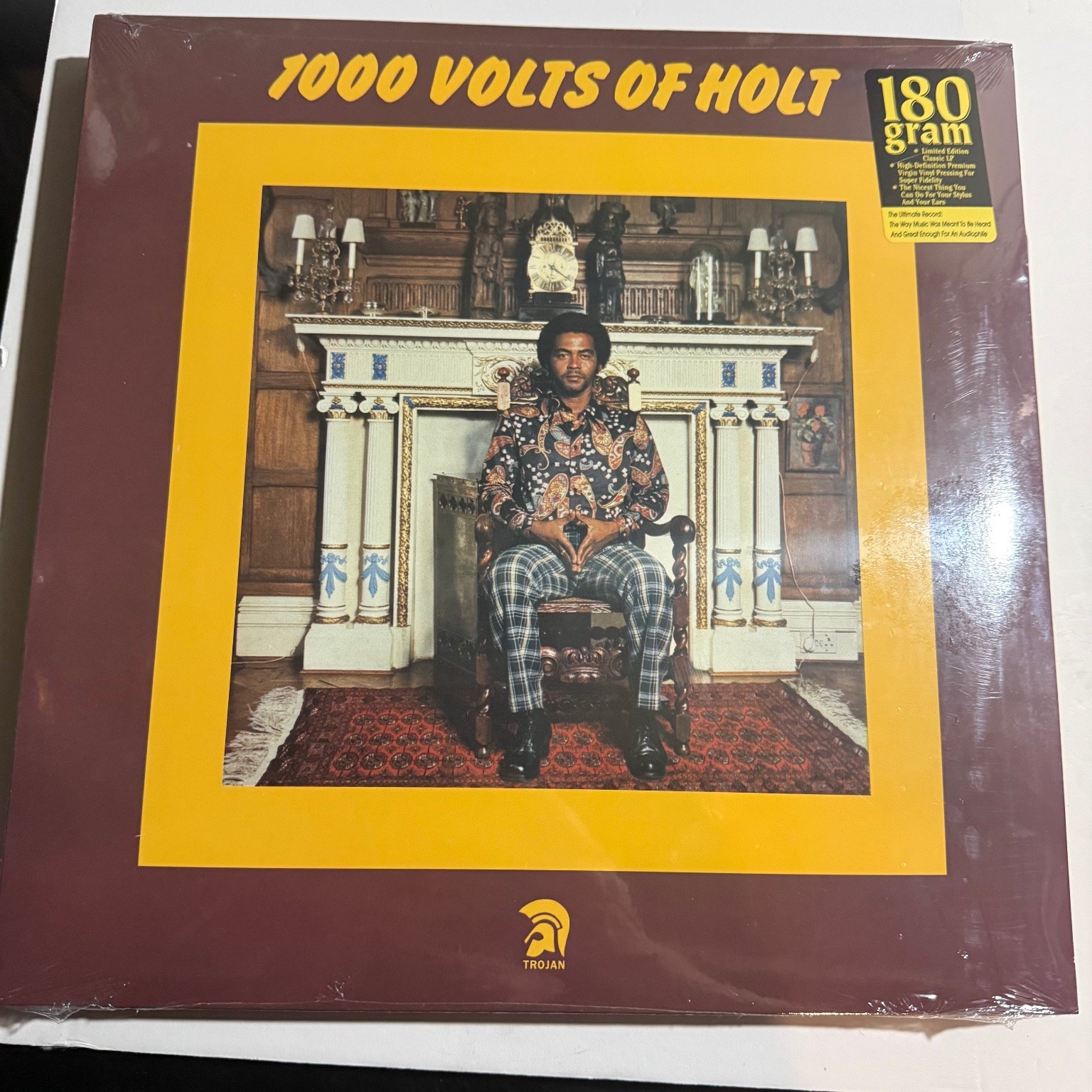 John Holt – 1000 Volts of Holt LP 1974 Trojan Reggae 33 RPM 180g