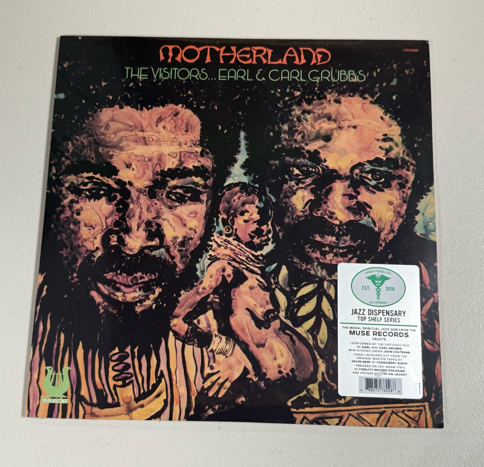 The Visitors - Motherland Jazz Dispensary 180 Gram Vinyl NEW Earl & Carl Grubbs