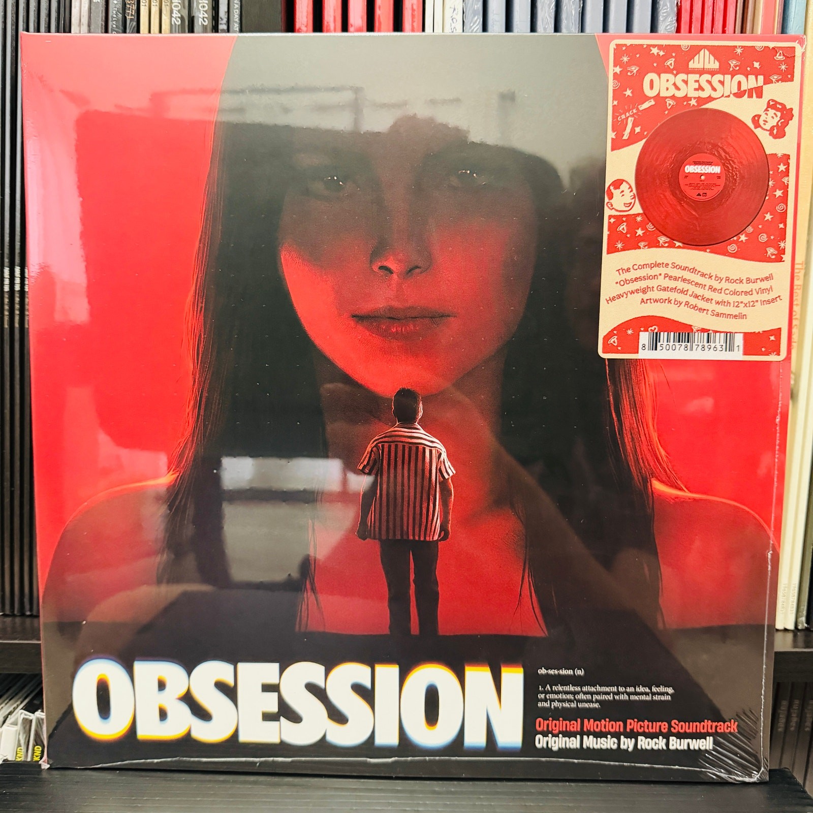 Obsession - Original Motion Picture Soundtrack Pearlescent Red Vinyl LP New OST