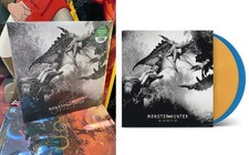 Monster Hunter World Vinyl Record Soundtrack 2 LP Blue Yellow Deluxe OST VGM picture
