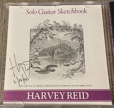 Harvey Reid - Solo Guitar Sketchbook - CD - SIGNED - Near Mint picture