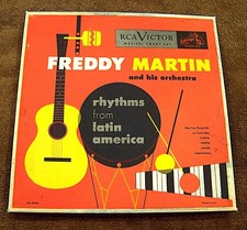 Freddy Martin-Rhythms From Latin America Box Set NM 3x45 rpm RCA VICTOR WP - 213 picture