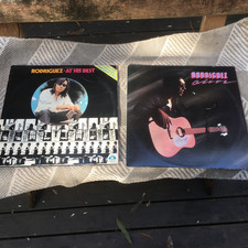 Rodriguez-  RARE ALIVE First Press Promo & At His Best Blue Goose Records. Play picture