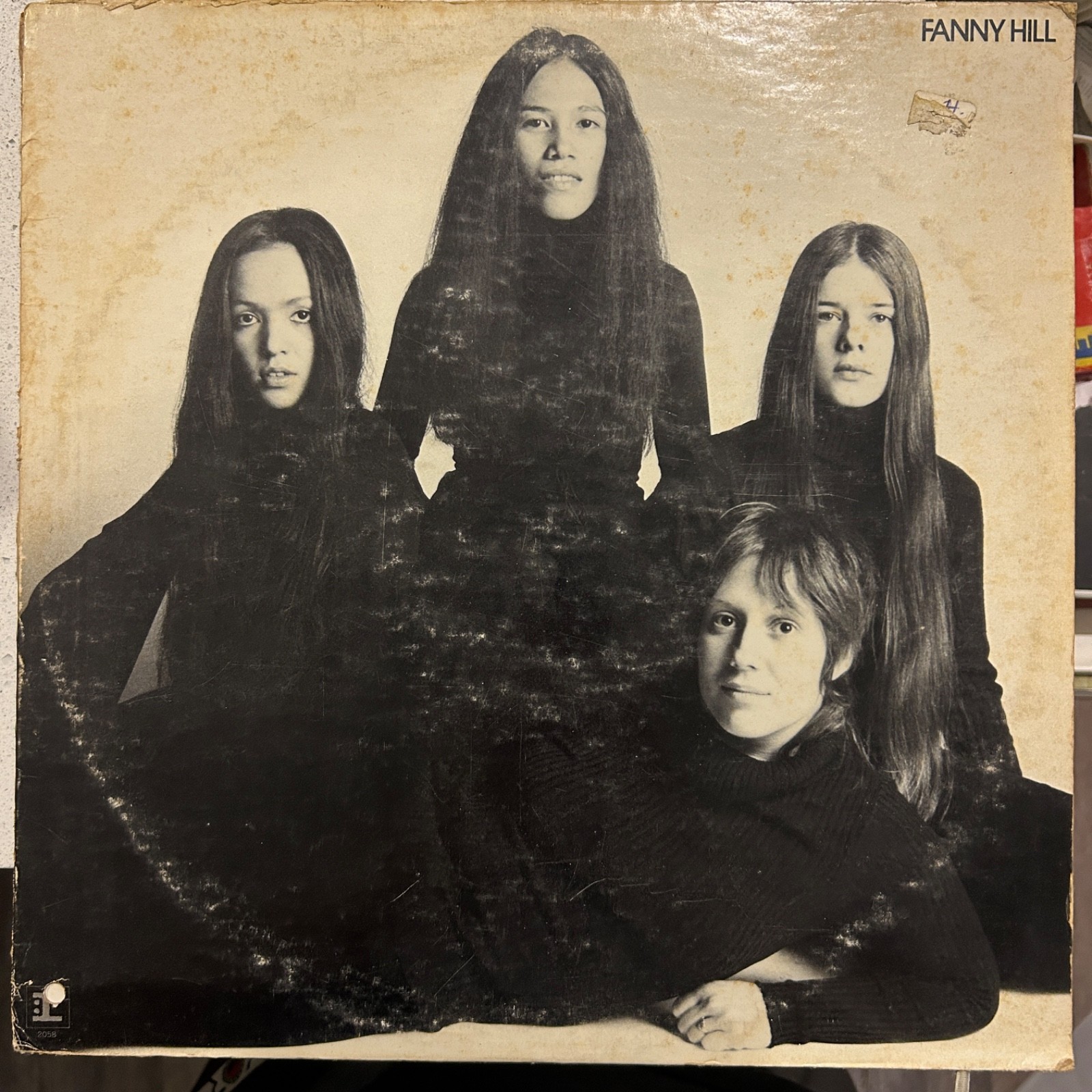 Fanny Hill - Fanny LP - Reprise [MS 2058] 1972 Stereo (VG/VG)