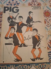 MAGAZINES-The Pig Paper #10 December1978 with Dave Clark 5/cov/RAMONES/TELEVISON picture