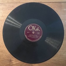 RARE VG+ Eva Taylor farewell blues/gulf Coast blues OKEH 78, vintage picture