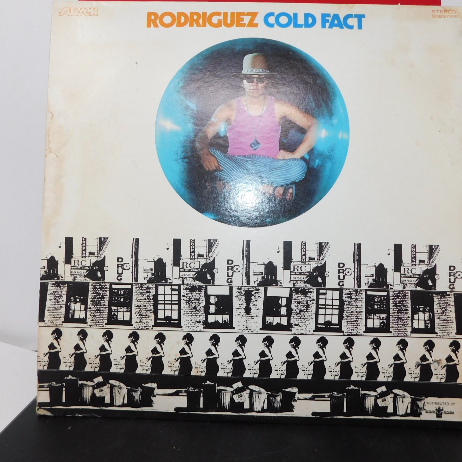Rodriguez Cold Fact LP Sussex SXBS 7000 Sussex Sixto Funk Psych Rock Detroit