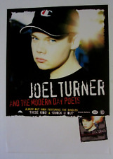 JOEL TURNER AND THE MODERN DAY POETS ORIGINAL PROMO POSTER picture