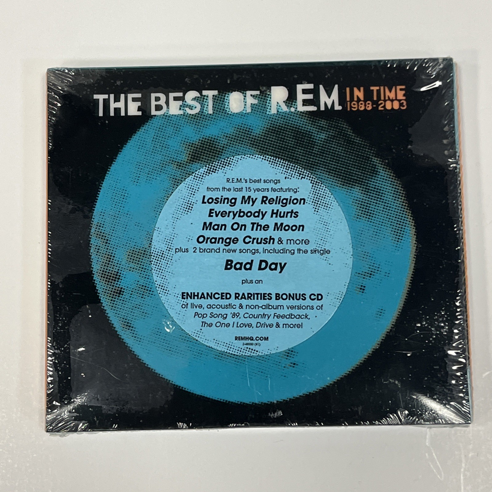 R.E.M. In Time The Best Of REM 1988-2003 CD Bonus 2003 Hype Sticker Sealed NEW