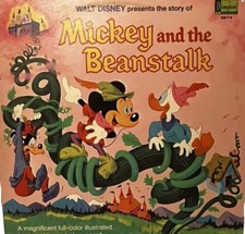 Mickey and the Beanstalk 1968 Disneyland Storyteller Vinyl LP picture
