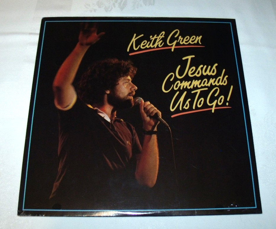 Keith Green - Jesus Commands Us To Go 1984 PGR LP STILL SEALED Mint Self Release
