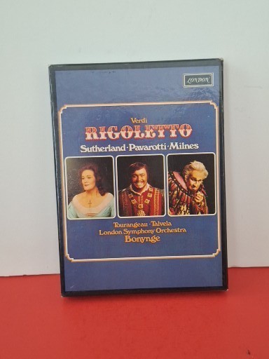 Verdi Rigoletto Sutherland-Pavarotti-Milnes London Symphony Orchestra Bonynge