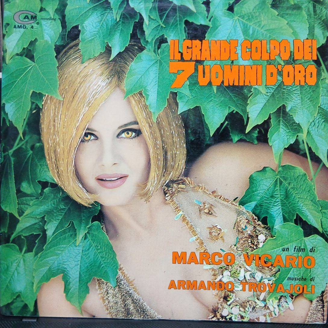 Rare Italy CAMoriginal LPArmando Trovajoli / Il Grande Colpo Dei 7 Uomini