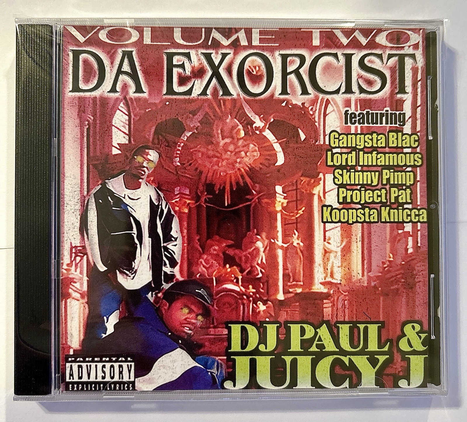 Three 6 Mafia Early Dj Paul And juicy J Exorcist Cd