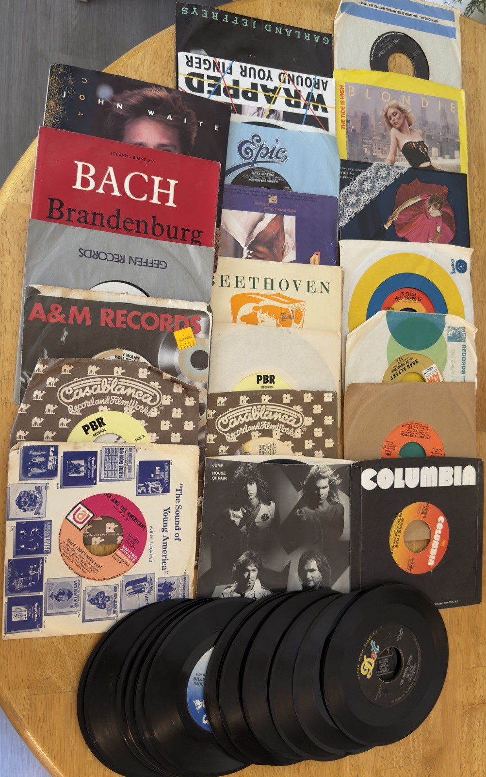 Vintage Vinyl Records Lot 37 Albums Rock Pop Classical Mixed Collection