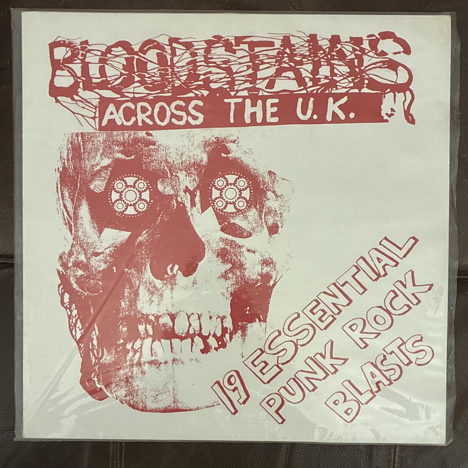 Bloodstains Across the UK LP Rare Punk Rock Compilation 1977-1979