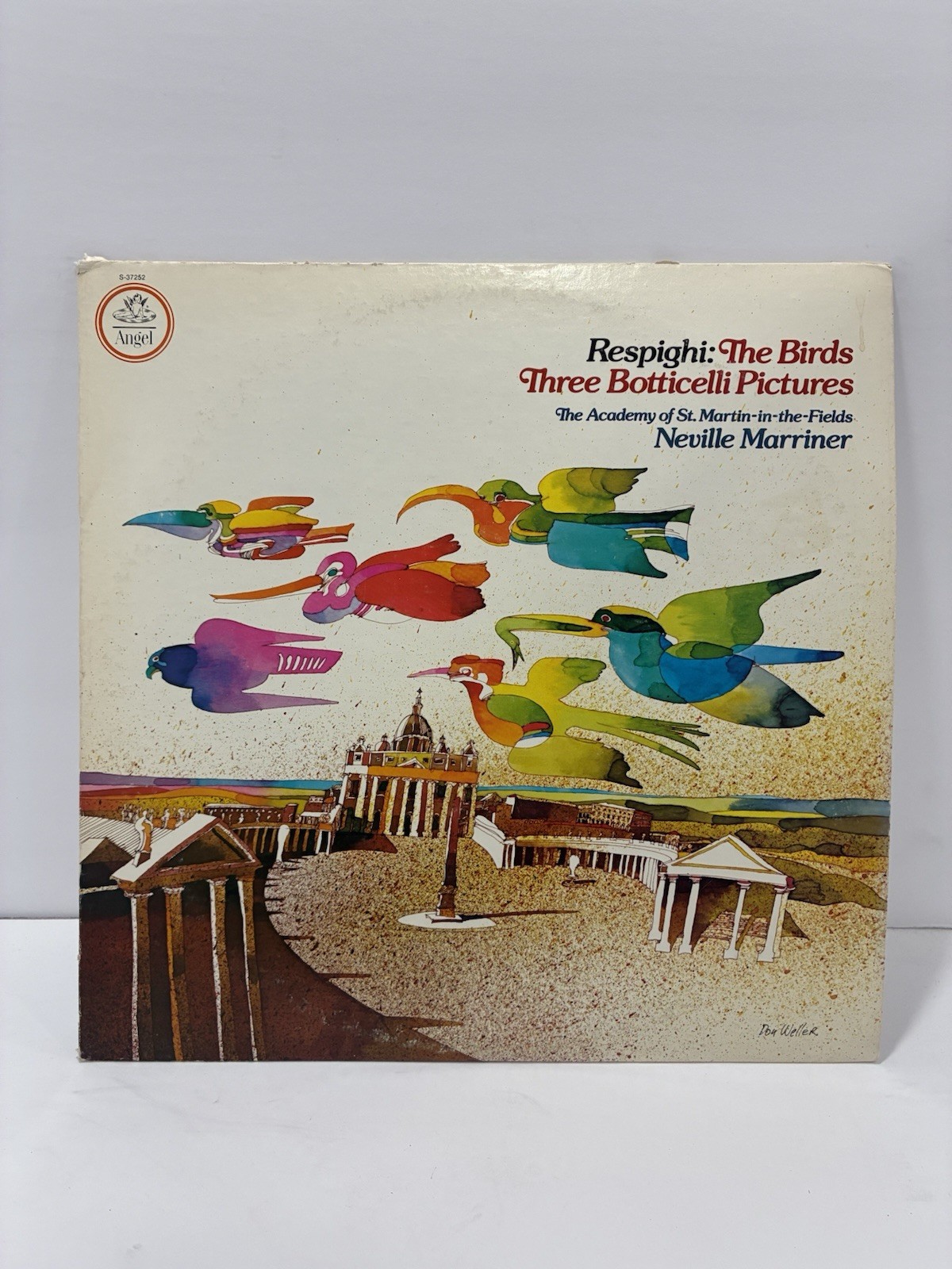 Vinyl Respighi: The Birds Three Botticeli Pictures - Neville Marriner -Angel