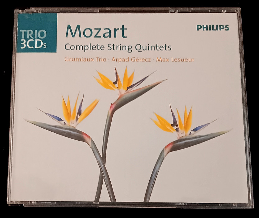 Mozart 6 String Quintets + String Divertimento : Grumiaux String Trio, et al