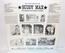 BUDDY MAX THE SINGING FLEA MARKET COWBOY - SEALED  VINYL LP picture