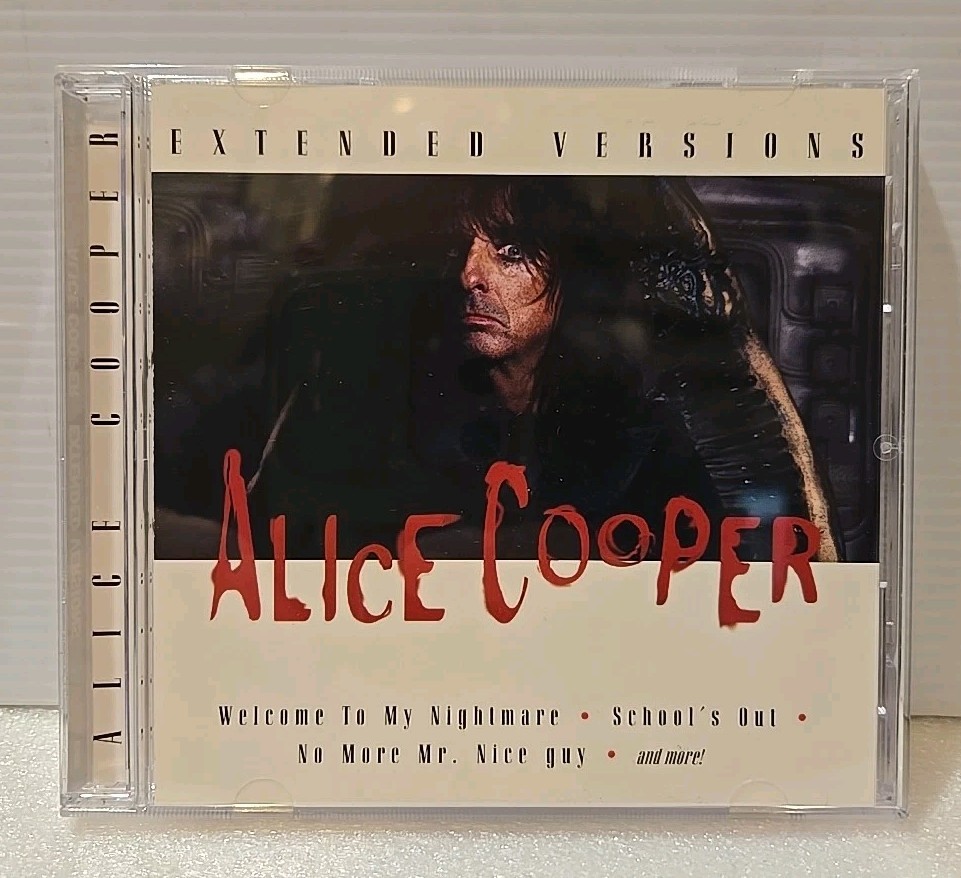 Alice Cooper - Extended Versions Live CD US Sony BMG Rock - EXCELLENT