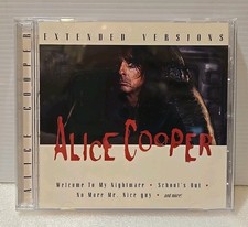 Alice Cooper - Extended Versions Live CD US Sony BMG Rock - EXCELLENT picture