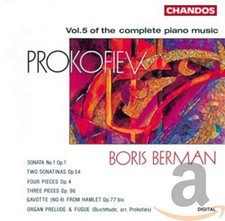 Various - Sergei Prokofiev: Piano Music, Volume 5 - Music CD picture