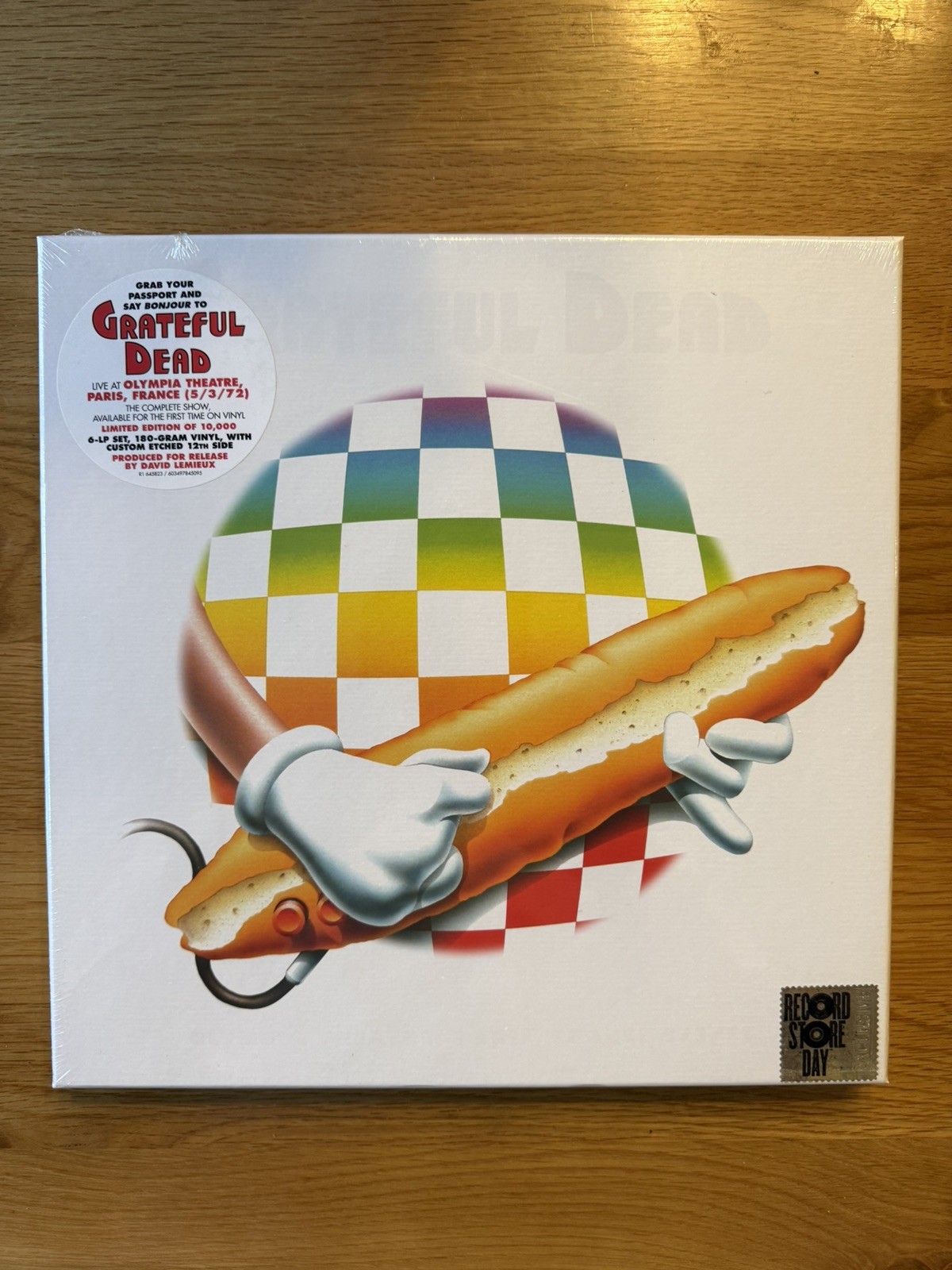 Grateful Dead Olympia Theatre Paris 5/3/72 6LP RSD 2021 SEALED Limited 10000