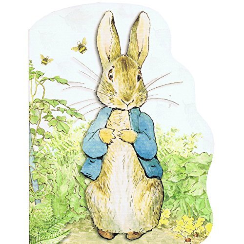  Large Shaped Peter Rabbit Board Book, Potter 9780723258698 Fast  