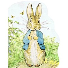  Large Shaped Peter Rabbit Board Book, Potter 9780723258698 Fast   picture