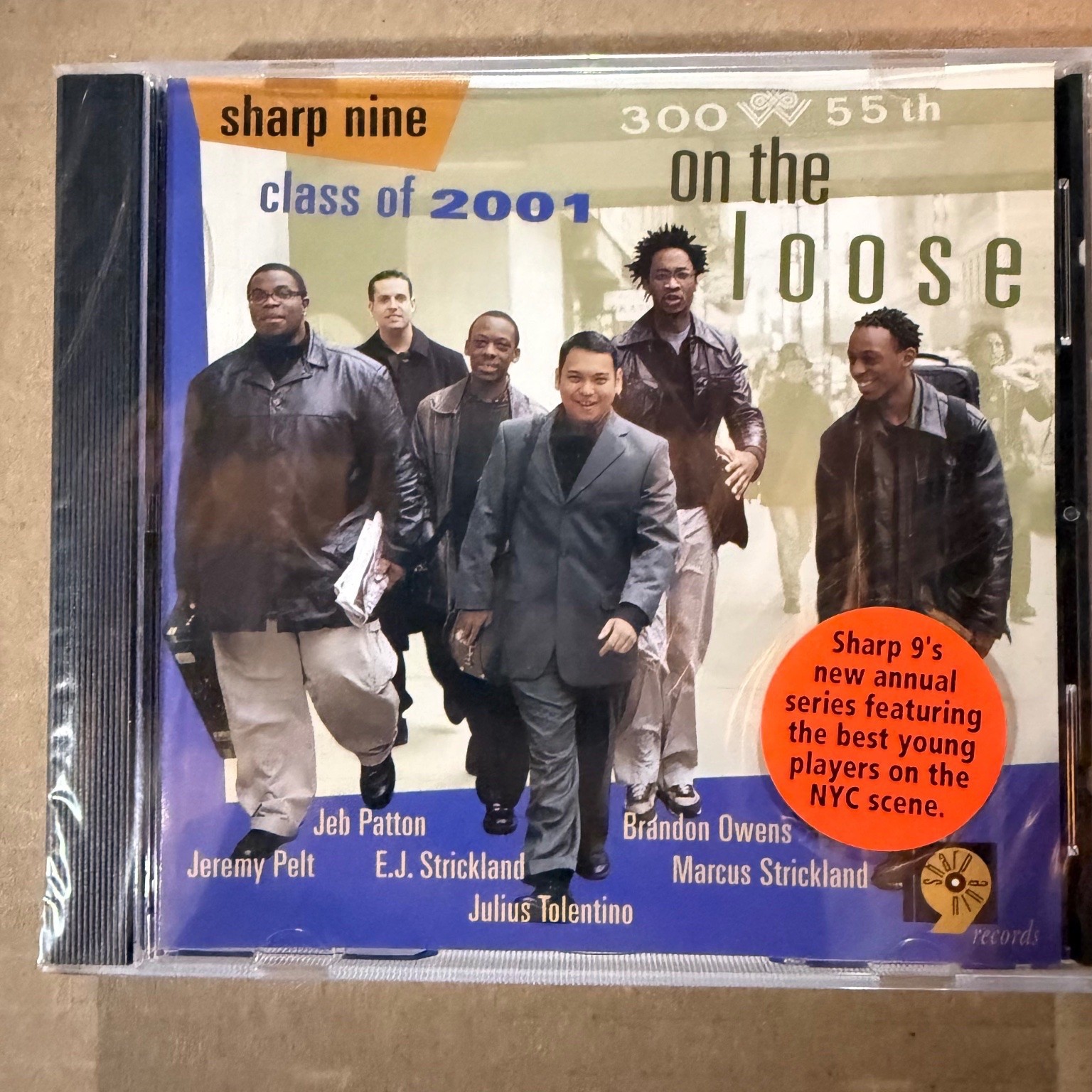 Sharp Nine – Class of 2001 On The Loose CD 2000 Jazz Sharp Nine Records