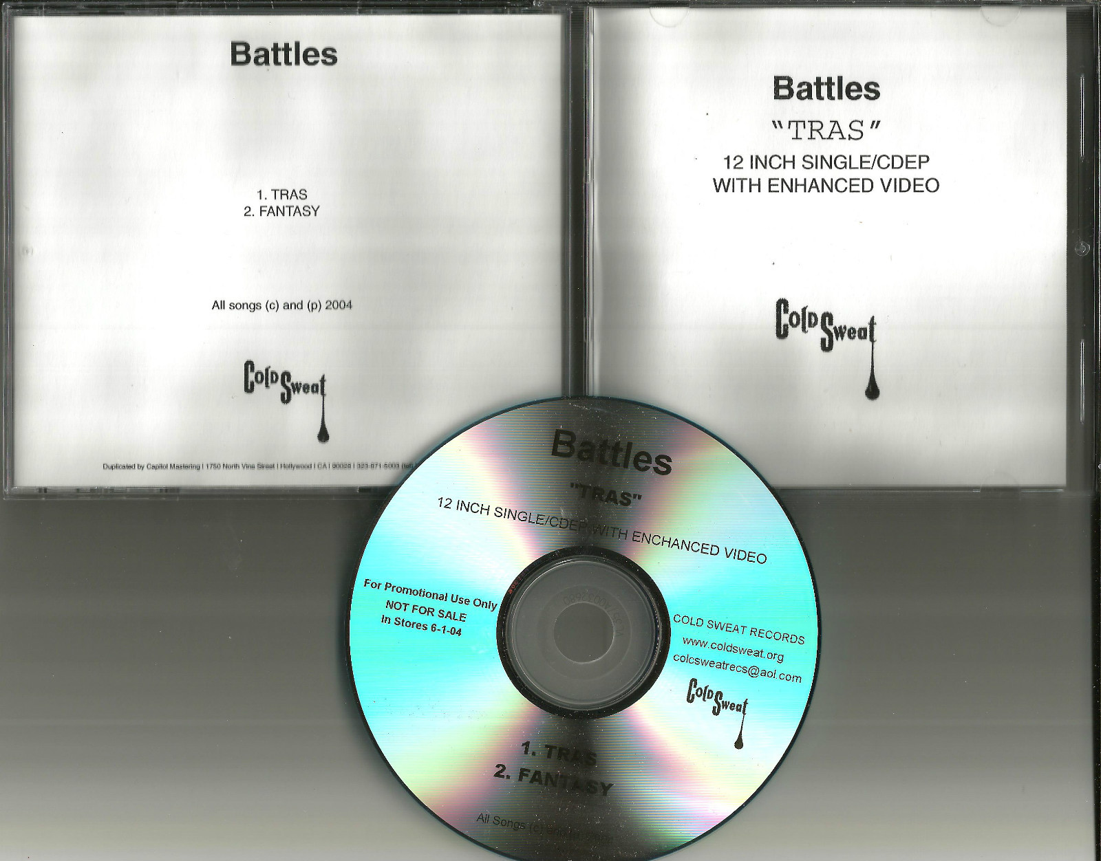 HELMET Drummer BATTLES Tras 2 TRX 2004 TST PRESS PROMO DJ CD single USA MINT