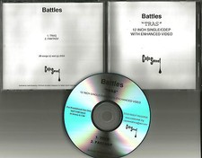 HELMET Drummer BATTLES Tras 2 TRX 2004 TST PRESS PROMO DJ CD single USA MINT picture