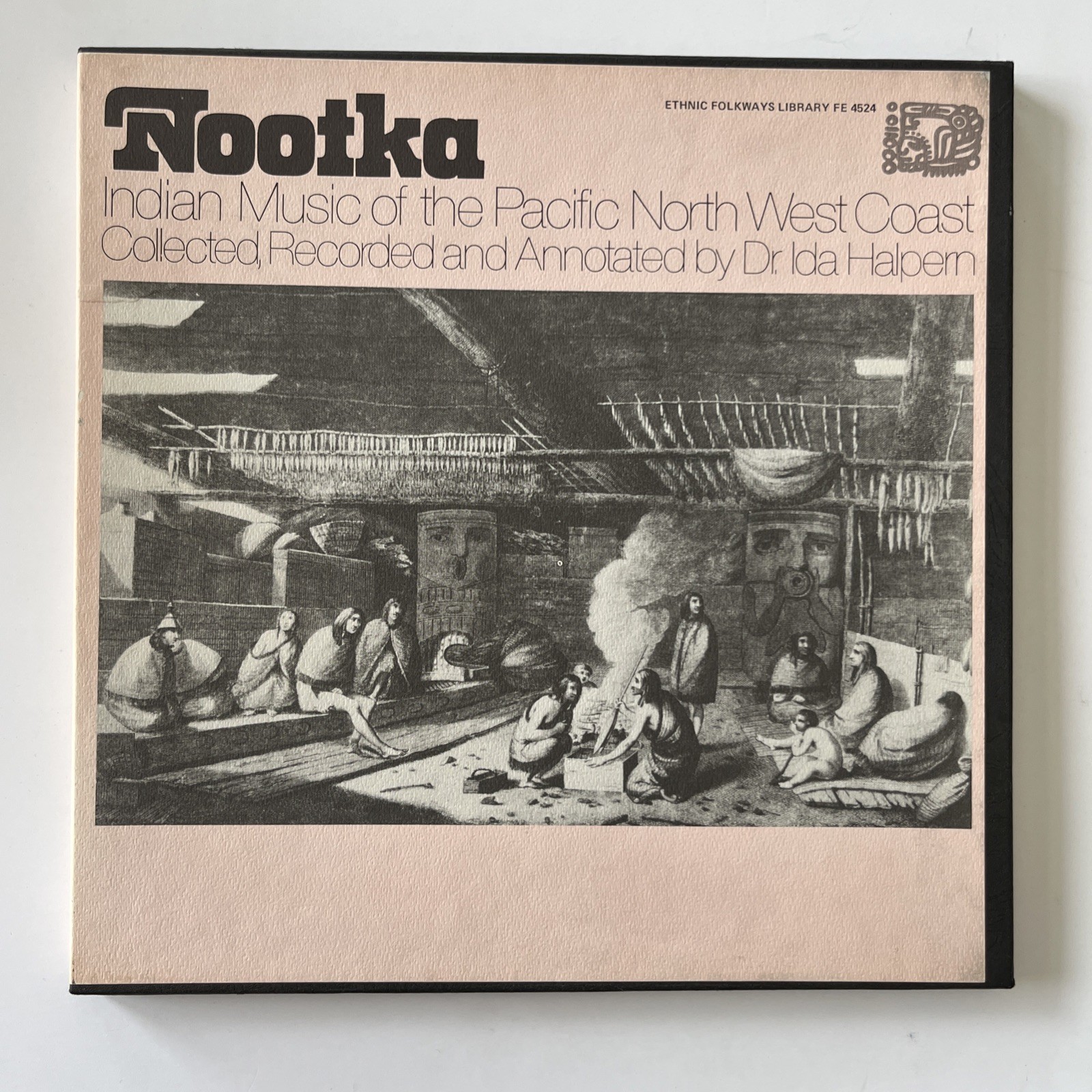 Nootka: Indian Music of the Pacific Northwest Coast Folkways 2x Vinyl LP FE4524