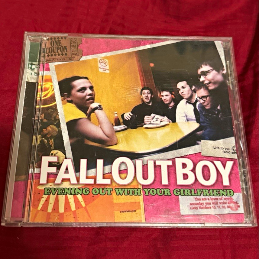 Fall Out Boy Evening Out With Your Girlfriend CD 2005 Uprising Records Rock