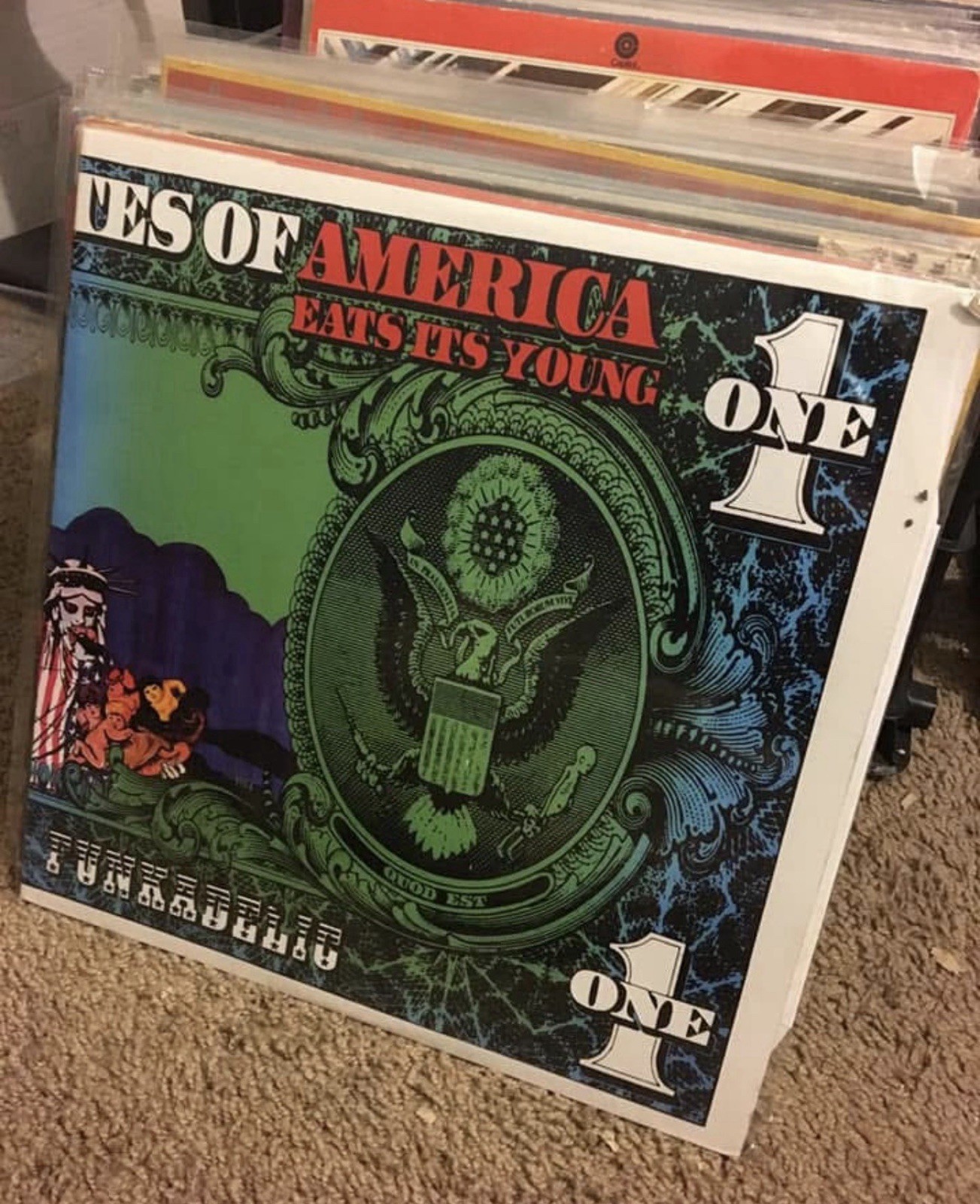 Funkadelic America Eats It\'s Young LP Vinyl Record - Westbound, Funk, 12\